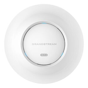 Grandstream GWN7664E, Indoor AX6000 Wi-Fi 6 Access Point, 4x4:4 2.4/5G, 2x 2.5GbE, PoE, up to 175m coverage, up to 512 wireless clients, 6Gbps aggregate wireless throughput, 50 AP local controller - Image 2