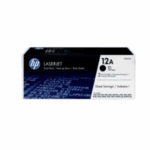 HP 12A 2-pack Black Original LaserJet Toner Cartridges - Image 3