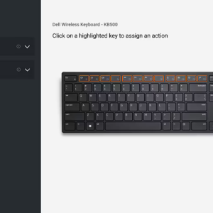 Dell Wireless Keyboard - KB500 - Russian (QWERTY) - Image 8