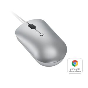 Lenovo PCG Lenovo 540 USB-C Wired Compact Mouse (Cloud Grey) - Image 4