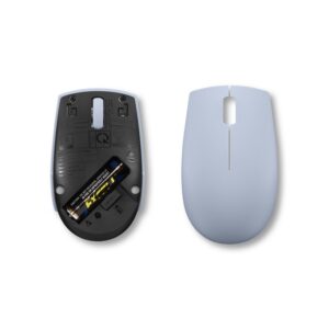 Lenovo PCG Lenovo 300 Wireless Compact Mouse (Frost Blue) with battery - Image 5