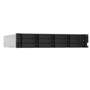QNAP 12-Bay AL324 quad-core 1.7 GHz rackmount NAS with 250W redundant PSU, 4GB DDR4 UDI... - Image 7