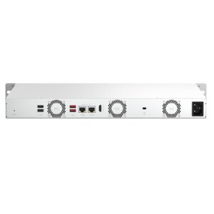 QNAP 4-bay 1U short depth 12" rackmount NAS, Intel Celeron N5105 - Image 3