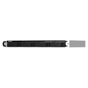 QNAP 4-bay 1U short depth 12" rackmount NAS, Intel Celeron N5105 - Image 4