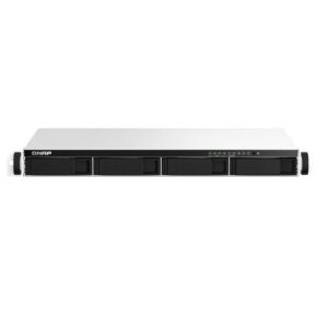 QNAP 4-bay 1U short depth 12" rackmount NAS, Intel Celeron N5105 - Image 6