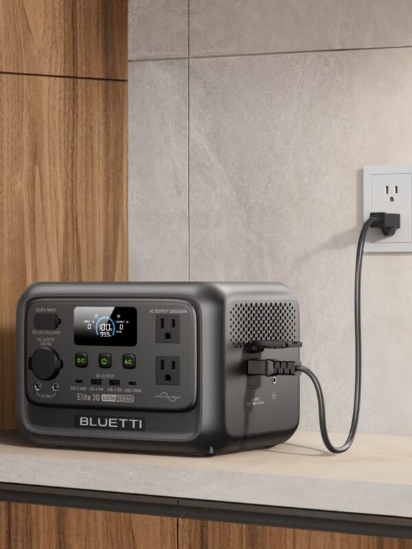 Bluetti Premium 30 V2 Portable Power Station 320Wh | 600W 2 pr30v2 p129 ext 1 i30 mk h4cececa