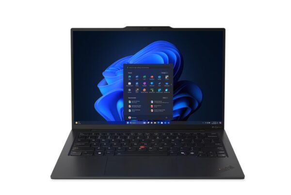 Lenovo ThinkPad X1 Carbon Gen 13 21NX00F8GX 14-inch business laptop, open, front view
