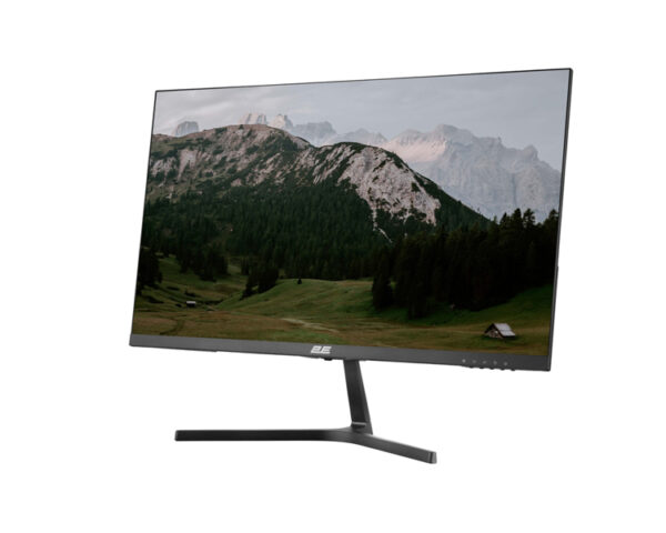 2E 2E-D2425B-01.EU D2425B 23.8" FHD IPS 100Hz Monitor 2 2E D2425B monitor, right angle view