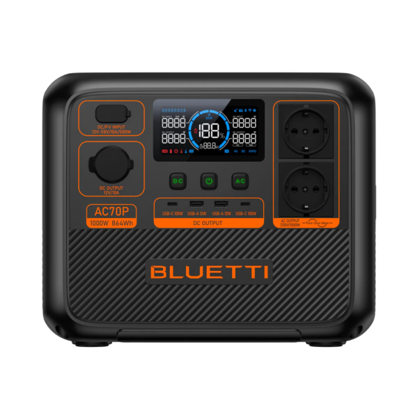 Bluetti AC70P Portable Power Station 1000W Bluetti AC70P Portable Power Station 1000W