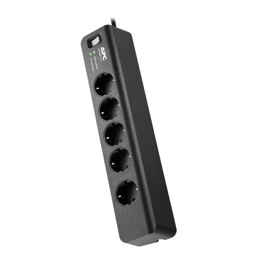 APC PME5B-RS Essential SurgeArrest 5 Outlet 2 USB Ports Black 230V Russia 3 APC PME5B-RS – photo 3