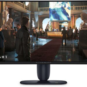 Dell Alienware AW3426DW 34", артикул 210-BWFN: строго фронтальный кадр, вся панель 21:9