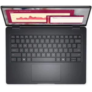 Dell BTO010_PC14250_EMEA_UBU Pro 14 PC14250 14" FHD+ Core 5 120U 512GB SSD Laptop 13 Dell Pro 14 PC14250, артикул BTO010_PC14250_EMEA_UBU: вид сверху: клавиатура и тачпад целиком