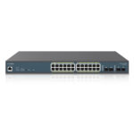 EnGenius Networks EWS7928P 50AP Wireless Management 24-port GbE PoE.Switch at 185W 4SFP L2 19i