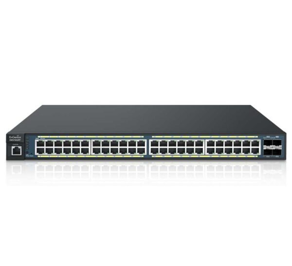 EnGenius Networks EWS7952FP Wireless Management 50AP 48-port GbE PoE.at Switch 740W 4SFP L2 19i