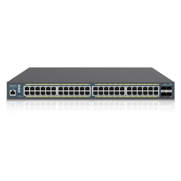 EnGenius Networks EWS7952FP Wireless Management 50AP 48-port GbE PoE.at Switch 740W 4SFP L2 19i
