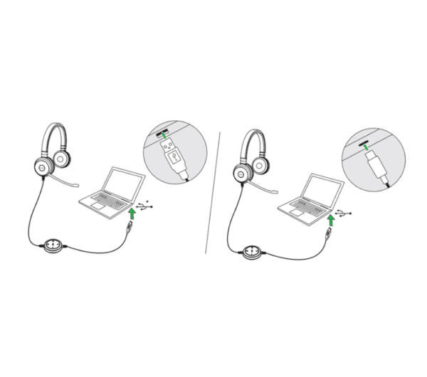 Jabra 4999-823-189 EVOLVE 20 Stereo headset