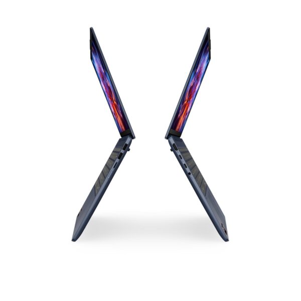 Lenovo IdeaPad Slim 5 14AHP11, артикул 83S30031RK: пара полуоткрытых профилей — видна толщина