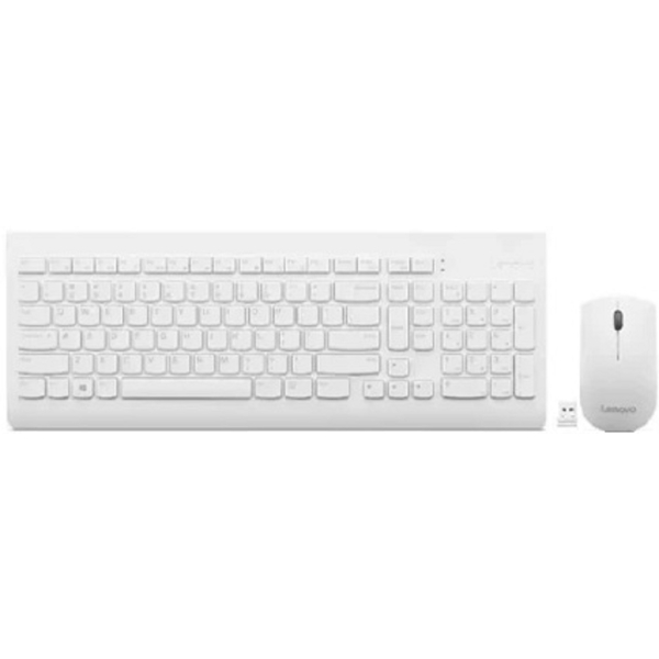 Lenovo GX31F38001 510 Wireless Keyboard and Mouse Combo (White) -Russian 5 Lenovo GX31F38001 – photo 5