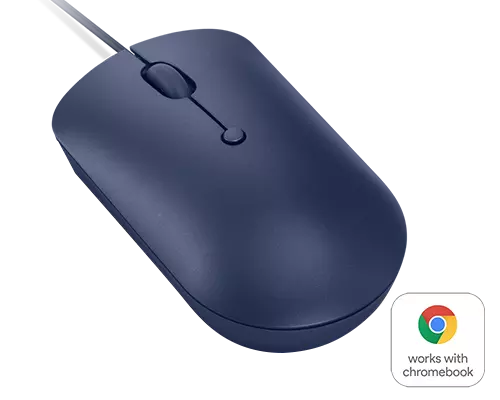 Lenovo GY51D20878 540 USB-C Wired Compact Mouse (Abyss Blue) 14 Lenovo GY51D20878 – photo 14