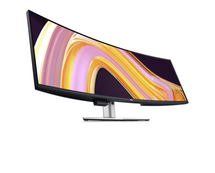 Home 4 Dell UltraSharp 49 monitor angled right