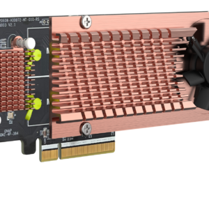 QNAP QM2-4P-384 Quad M.2 PCIe SSD expansion card; supports up to four M.2 2280 formfactor M.2 PCIe 11 QNAP QM2-4P-384 Quad M.2 PCIe SSD expansion card; supports up to four M.2 2280 formfactor M.2 PCIe
