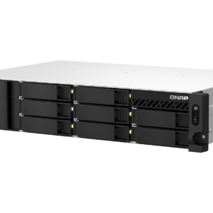 QNAP TS-864eU-RP-8G 8-bay 2U short depth 12" rackmount NAS Intel Celeron N5095 quad-core 8 GB onboar 25 QNAP TS-864eU-RP-8G 8-bay 2U short depth 12" rackmount NAS Intel Celeron N5095 quad-core 8 GB onboar