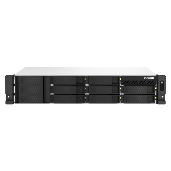 QNAP TS-864eU-RP-8G 8-bay 2U short depth 12" rackmount NAS Intel Celeron N5095 quad-core 8 GB onboar QNAP TS-864eU-RP-8G 8-bay 2U short depth 12" rackmount NAS Intel Celeron N5095 quad-core 8 GB onboar