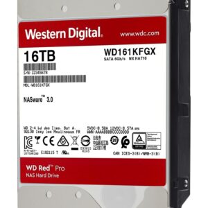 Western Digital WD Red Pro 16TB WD161KFGX NAS HDD