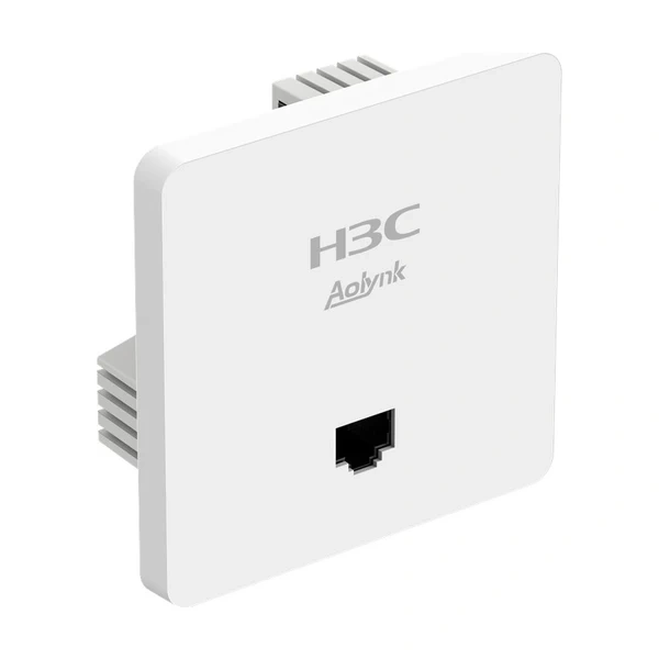 H3C Aolynk UAP612G-AX15, настенная точка доступа Wi-Fi 6, общий вид в три четверти