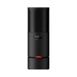 HyperX SoloCast 2 USB microphone, black, front view