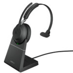 JABRA 26599-899-989, артикул 26599-899-989: гарнитура на зарядной подставке, кабель