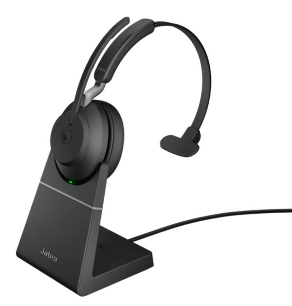 JABRA 26599-899-989, артикул 26599-899-989: гарнитура на зарядной подставке, кабель