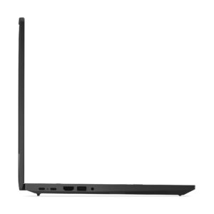 Lenovo ThinkPad T16 Gen 4, артикул 21QE0096GX/GE: профиль справа, крышка раскрыта, разъёмы видны