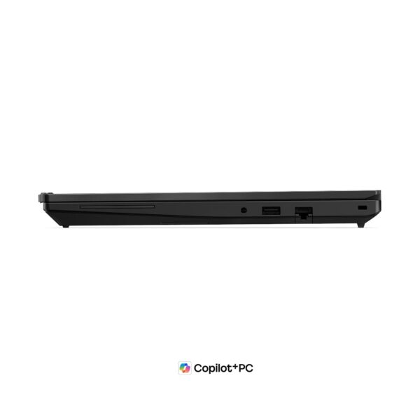 Lenovo ThinkPad T16 Gen 5, артикул 21WT005CGX/GE: левый борт закрытого корпуса: разъёмы крупно