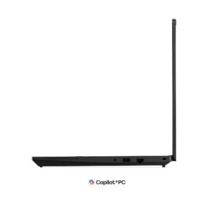 Lenovo ThinkPad T16 Gen 5, артикул 21WT005CGX/GE: профиль слева, крышка раскрыта