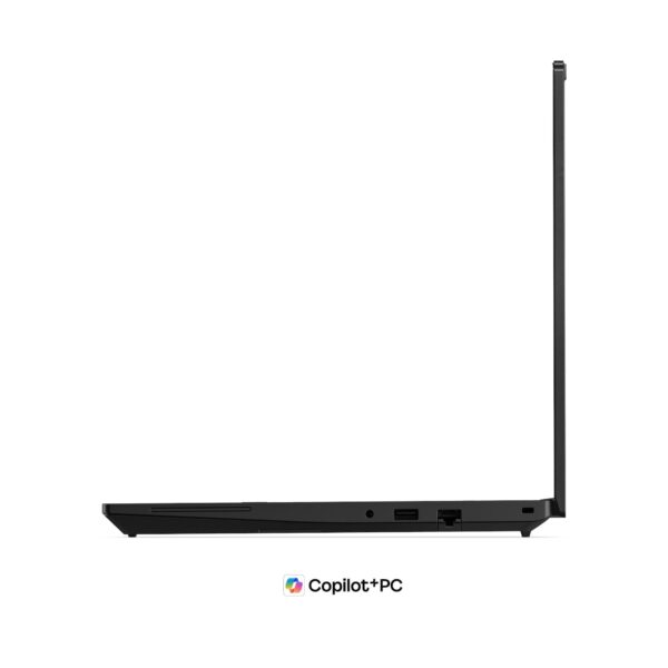 Lenovo ThinkPad T16 Gen 5, артикул 21WT005CGX/GE: профиль слева, крышка раскрыта