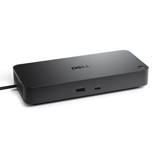 Dell 210-BTHY Pro Thunderbolt 4 Dock WD25TB4 (210-BTHY) — док того же семейства WD25TB4 на белом фоне Dell 210-BTHY Pro Thunderbolt 4 Dock WD25TB4, артикул 210-BTHY: док того же семейства WD25TB4 на белом фоне