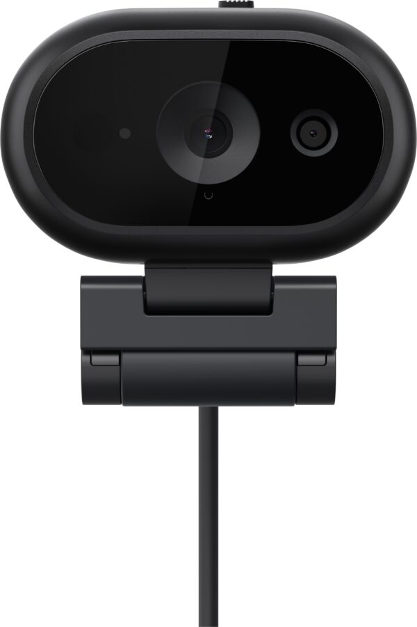 Dell 722-BBCT Pro 5 Webcam 2K WB526 (722-BBCT) — веб-камера WB526 анфас, чистый белый фон Dell 722-BBCT Pro 5 Webcam 2K WB526, артикул 722-BBCT: веб-камера WB526 анфас, чистый белый фон