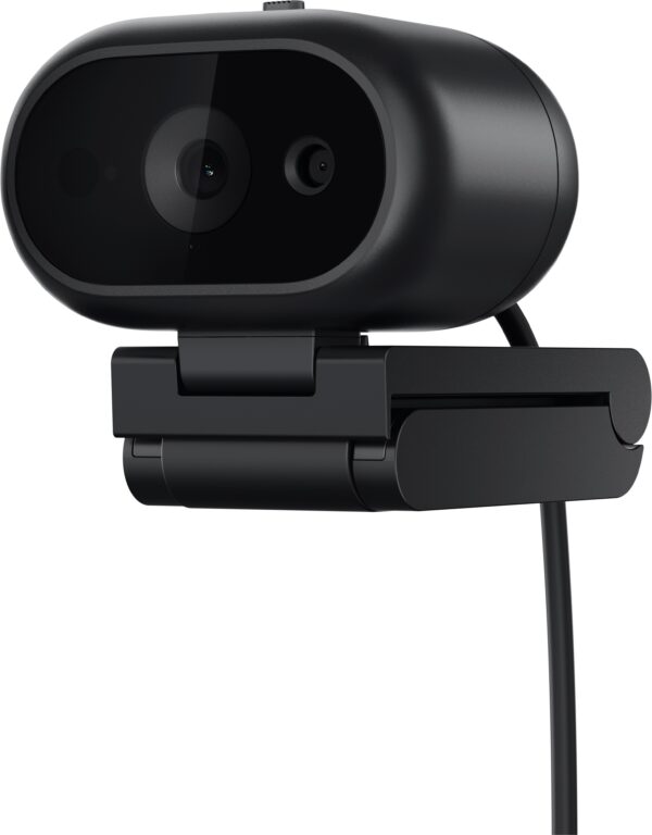 Dell 722-BBCT Pro 5 Webcam 2K - WB526 1 Dell 722-BBCT Pro 5 Webcam 2K WB526, артикул 722-BBCT: веб-камера WB526 анфас, чистый белый фон