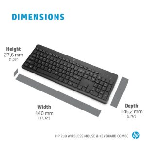 HP 230 Wireless Mouse and Keyboard Combo 17 HP 230 Wireless Mouse and Keyboard Combo — image 7