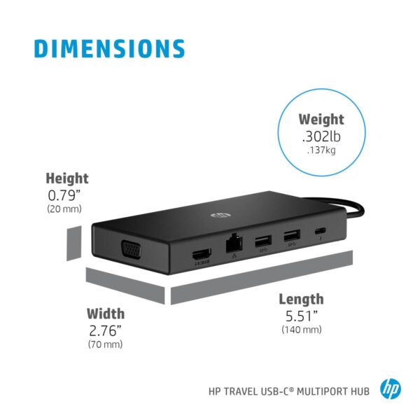 HP Travel USB-C Multi Port Hub 4 HP Travel USB-C Multi Port Hub — image 5
