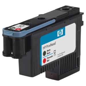 HP 73 Matte Black and Chromatic Red DesignJet Printhead