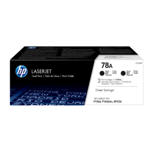 Home 197 HP LaserJet Black CE278AF - HP 78A 2-pack Black Original LaserJet Toner