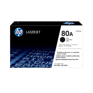 Home 189 HP 80A Black Original LaserJet Toner Cartridge (CF280A)