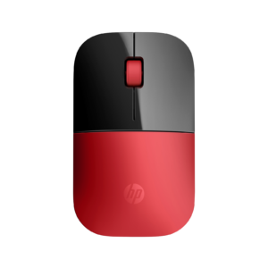 HP Z3700 Wireless Mouse, 2.4 GHz, 1200 dpi, Cardinal Red (V0L82AA)