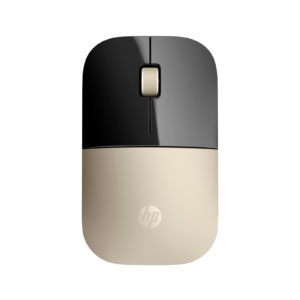HP Z3700 Wireless Mouse, 2.4 GHz, 1200 dpi, Modern Gold (X7Q43AA)