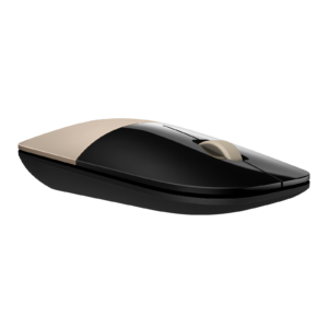 HP Z3700 Wireless Mouse, 2.4 GHz, 1200 dpi, Modern Gold (X7Q43AA)