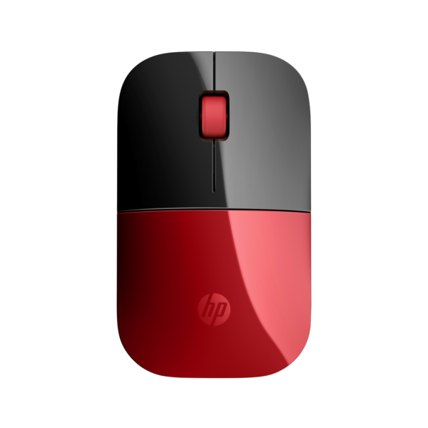 HP Z3700 Wireless Mouse, 2.4 GHz, 1200 dpi, Cardinal Red (V0L82AA)