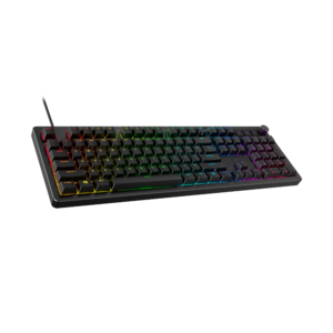 HyperX Alloy Rise Mechanical Gaming Keyboard, HyperX Linear Switches, RGB, Hot-Swap, 8000 Hz, US Layout (7G7A3AA)