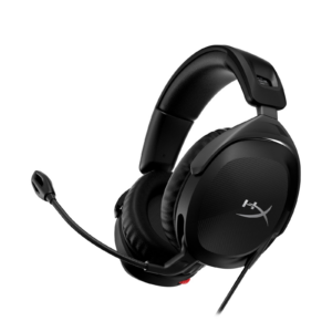 HyperX Cloud Stinger 2 Wired Gaming Headset, 50 mm Drivers, 3.5 mm, Black (519T1AA)